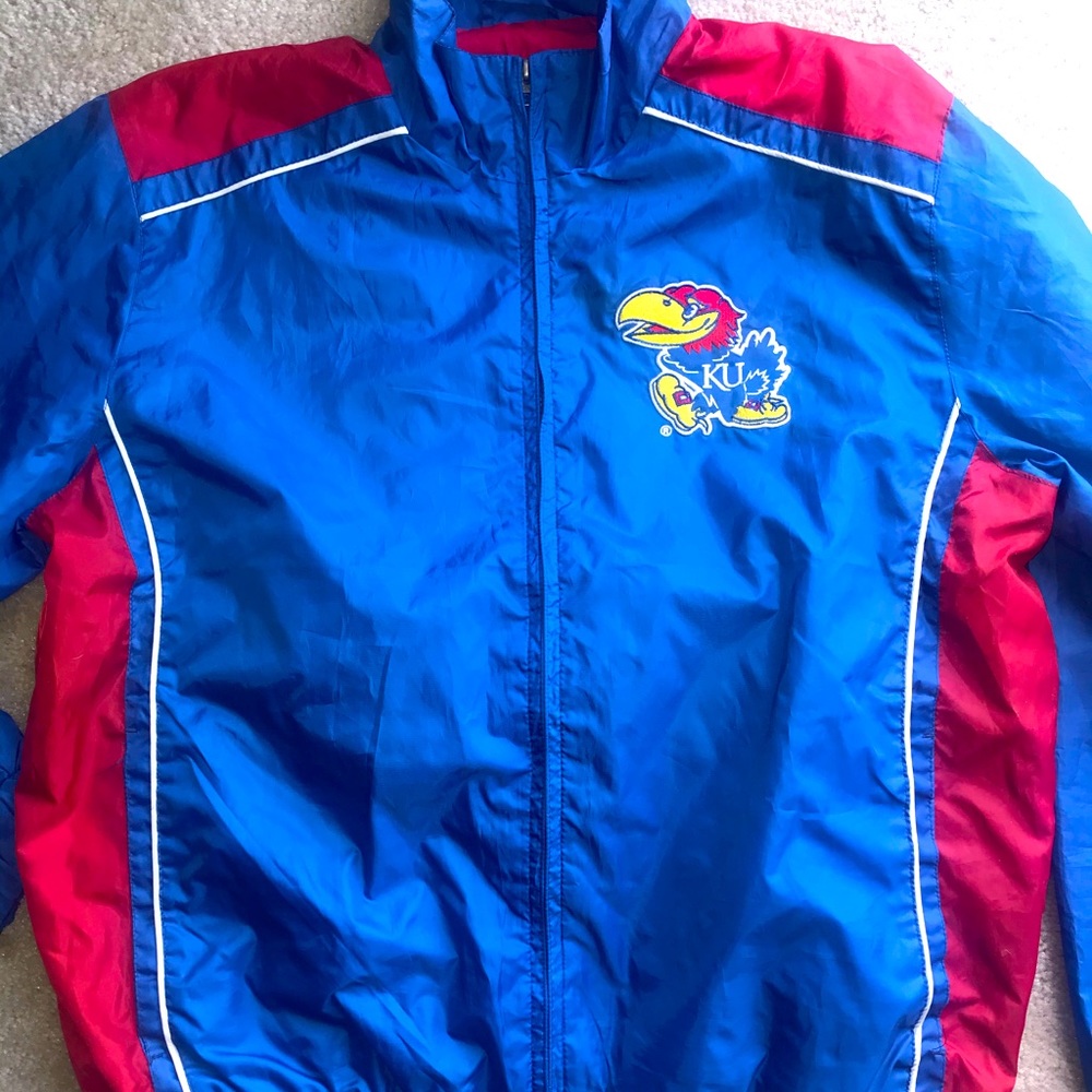 Kansas Jayhawks windbreaker